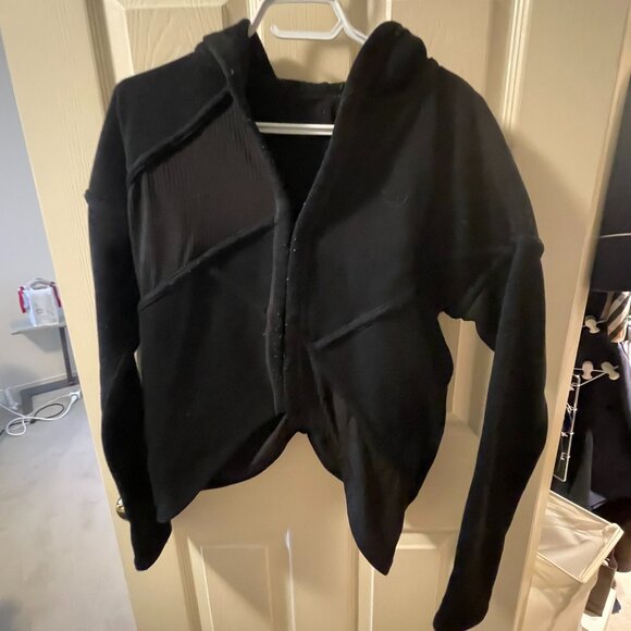 Asics Fleece Sports jacket with buckle (Size Small) - Picture 1 of 2